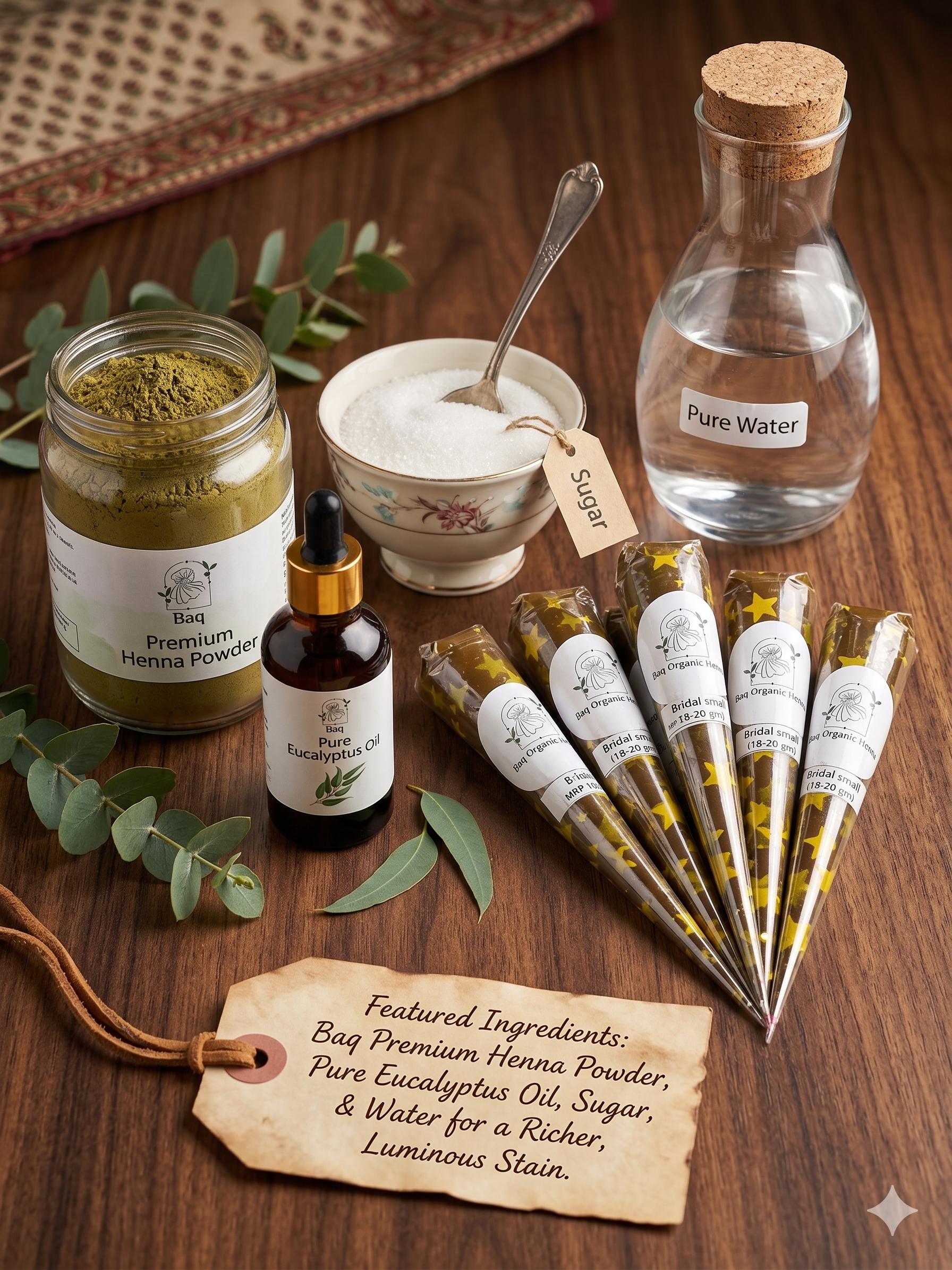 Organic Henna Cone